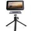 For Amazon Echo Show 5 (1st & 2nd Gen) Tripod Holder 360 Adjustable Metal Accessory Stand Tilt Your Echo Show 5 Simply Forward or Back to Improve Viewing Angle (Black) view 1