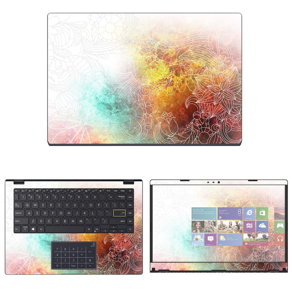 Decalrus - Protective Decal Skin Sticker for The Asus E410 (14" Screen) case Cover wrap ASe410_14-119