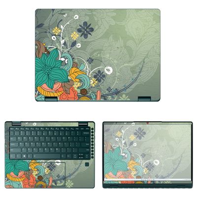 Decalrus - Protective Decal Sticker for The Lenovo Yoga 6 13 2-in-1 82UD0000US (7th Gen.) (13.3" Screen) case Cover wrap LEyoga6Gen7_13-109
