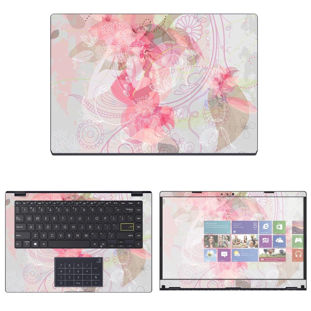 Decalrus - Protective Decal Skin Sticker for The Asus E410 (14" Screen) case Cover wrap ASe410_14-171