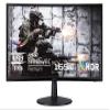 acer Nitro ED240Q Sbiip 23.6" Full HD 1920 x 1080 VA 1500R Curved Gaming Monitor | AMD FreeSync Premium | 165Hz Refresh Rate | 1ms (VRB) | ZeroFrame Design | 1 x Display Port 1.4 & 2 x HDMI 2.0 Ports view 1