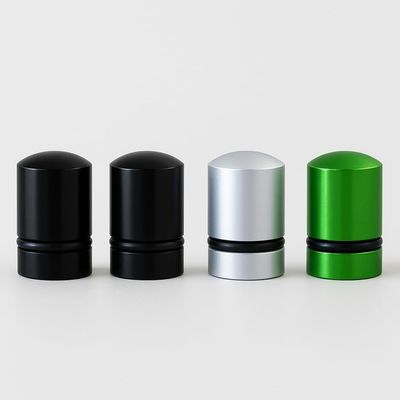 Flying Horse Workshop Geocache Nano Container & Log Roll (Nano Container Only (No Log Roll) (2 Black, 1 Silver, 1 Green))