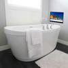 elecsung 22inch Smart Black TV for Bathroom,Waterproof TV ATSC Tunner Android 11.0 for Hotel/Kitchen,Built-in Speakers,Wi-fi and Bluetooth,B22,Model 2024 view 2