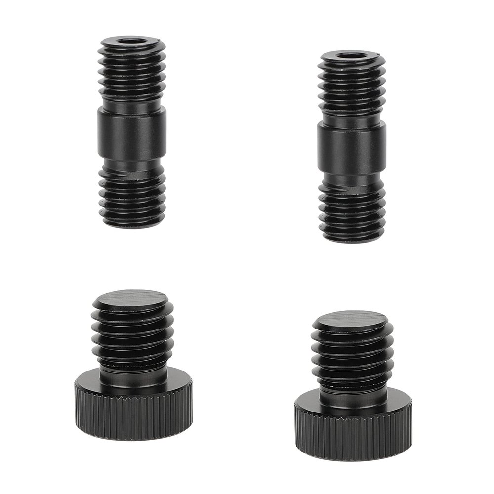 CAMVATE 15mm Rod Plug and Connector Set with M12 Thread for 15mm LWS Shoulder Mount Rig - 3127