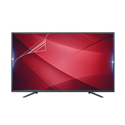 Anti-UV/Anti Scratch TV Film - Matte Anti Glare TV Protective Film - Radiation Protection/Anti-Myopia - for LCD, LED, 4K OLED & QLED HDTV Displays/Clear / 55 Inches 1221x689mm