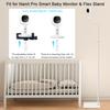 AISVAN 67" Baby Monitor Floor Stand for Owlet Cam, HelloBaby & Nanit Pro view 3