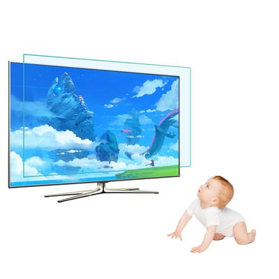 Anti-Glare/Anti Blue Light/Anti Scratch/Anti-Fingerprint TV Screen Protector Film Filter - Easy and Bubble Free Installation - for Sharp, Sony,Samsung,Hisense,LG Etc/Clear / 55 Inches 1221x689mm