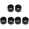 ULTECHNOVO 6 Pieces Soft Rubber Eyepiece Eye Shield 29-35mm Eye Guards Cups Eyepiece Covers for Binocular Microscope Black view 1