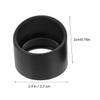 ULTECHNOVO 6 Pieces Soft Rubber Eyepiece Eye Shield 29-35mm Eye Guards Cups Eyepiece Covers for Binocular Microscope Black view 2