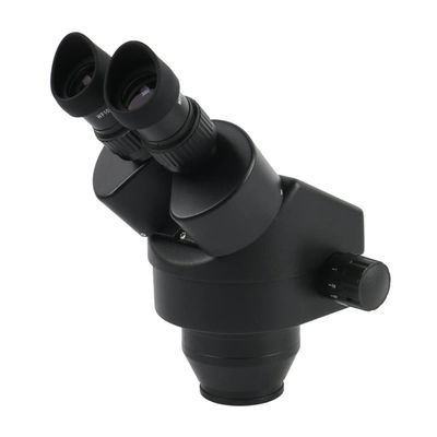 BAHCCE Lab Microscope Slides 3.5X-90X Continuous Zoom Binocular Stereo Microscope Head WF10X/20MM Eyepiece Rubber Microscope Parts (Color : Black, Size : 3.5-90X(0.5X 1X 2X))