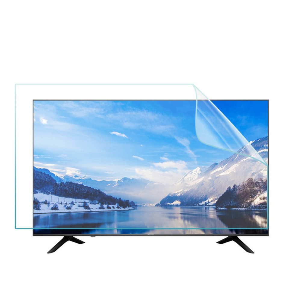Anti Blue Light Screen Filter for 32-75 Inches Monitor, Anti Glare TV Screen Film Blocks Harmful Blue Light, Reduce Digital Eye Strain Help Sleep Better/Clear / 40 Inches 875x483mm