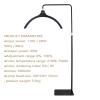 YIDOBLO Eyelash LED Floor Light - Estheticians, Tattoo & Makeup Light - Facialist Moon Lamp, Beauty & Skincare Lighting, Lashes & Eyebrows, Filming view 2