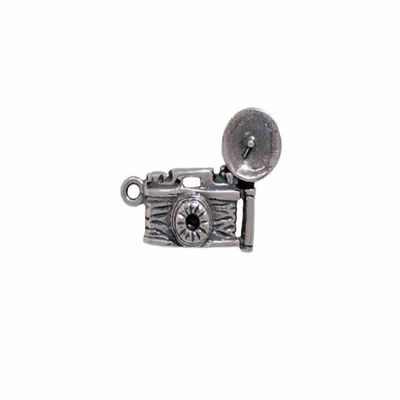 Flash Camera Charm Sterling Silver Flash Camera Charm Silver Flash Camera Charm Photo or Picture Jewelry Jewelry Making Pendant For You