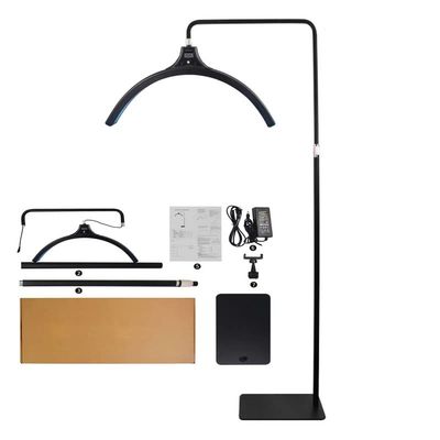 YIDOBLO Eyelash LED Floor Light for Estheticians, Tattoo, PMU, Makeup, Facialist Moon Lamp - Lighting for Beauty, Skincare, Lashes, Eyebrows, Filming and Content