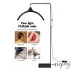 YIDOBLO Eyelash LED Floor Light for Estheticians, Tattoo, PMU, Makeup, Facialist Moon Lamp - Lighting for Beauty, Skincare, Lashes, Eyebrows, Filming and Content view 3