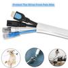 10ft - 1/2 inch Diameter Cord Protector, Hibucuo Cable Management Sleeve Wire Loom Tubing Cable Sleeve Split Sleeving for USB Cable Power Cord Audio Video Cable,TV Computer Office Home Entertainment view 3