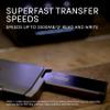 SanDisk Professional 1TB PRO-Blade Transport - Portable and Modular NVMe SSD, Up to 2000MB/s, USB-C, USB 3.2 gen 2x2, Solid State Drive - SDPM2NB-001T-GBAND view 2