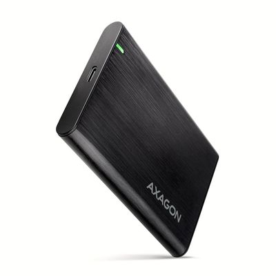 AXAGON EE25-A6C USB-C 3.2 - SATA 6G 2.5" externes Festplattengehuse - Schwarz