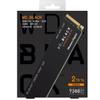 WD_Black SN850X 2TB NVMe PCIe 4.0 x4 M.2 Internal Gaming SSD Without Heatsink view 4