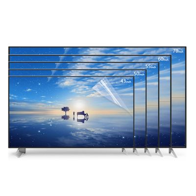 CUNIO Anti UV LCD TV Screen Protector, Matte Anti-Glare Film Anti Blue Light Monitor Filter, Shielding UV and Radiation Monitor Filter for Indoor Outdoor, Anti-Scratch No Bubble / 60in1327x749mm