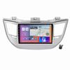 Car Stereo Radio GPS Navigation Android 11 for Hyundai Tucson 2014-2018 9 Inch Touchscreen Multimedia Player with FM Mirror Link WiFi SWC Bluetooth+Backup Camera,B,M700S/8+128G view 1