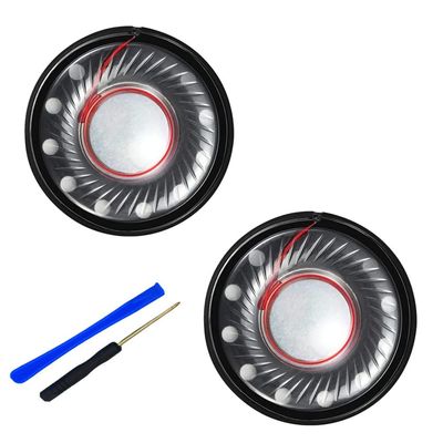 Komsunma Headphone Speaker Driver 40mm 32ohm for Beats Studio3, Studio2, Studio Pro, WH-1000XM4, WH-1000XM3, QC35 QC25 QC15 QC2 Headset Replacement Speaker Parts - 2 Pack