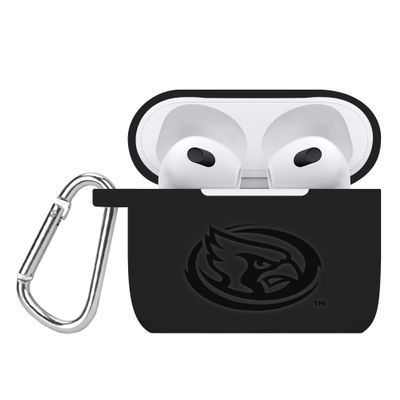 AFFINITY BANDS Iowa State Cyclones Engraved Silicone Case Cover Compatible with Apple AirPods Gen 3 (Black)