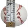 Novel Merk Baseball Sports Ball Vinyl Stickers - 2 Round Individual Decals for Laptop, Water Bottle, Phone, Party Favors, & Decor - Adheres to Clean Surfaces Waterproof & Repositionable (50) view 3
