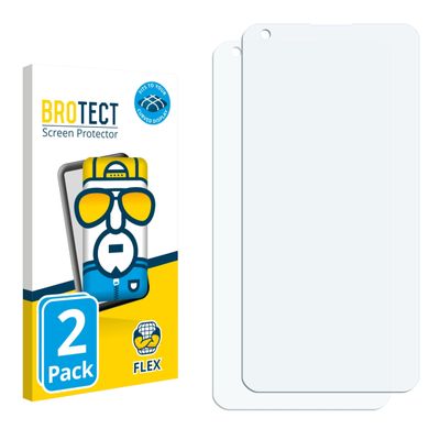 brotect 3D Curved Screen Protector Compatible with Oppo Find X2 Pro Lamborghini Edition (2 Pack) - Full Screen Coverage