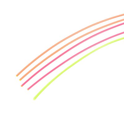 MECCANIXITY Fiber Optic Rods PMMA 0.5mmx20cm for Sight Filament Red, Green, Orange 1 Set Pack of 5