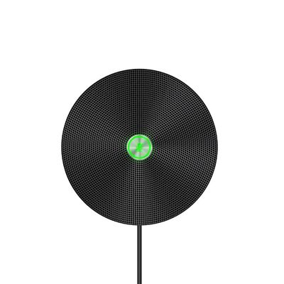 Matosio PowerMic Conference USB Microphone, 360 Omnidirectional Metal Microphone with AI Echo and Noise Cancellation for Meeting Room & Home Office