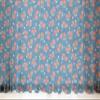 Lunarable Shabby Flora Tulle Curtains with Rod Pocket, Country Style Floral Arrangement with Freshly Picked Flowers Blue, Sheer Drape for Wedding Party 2 Panels, 108" x 72", Blue Coral Jade Green view 1