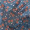 Lunarable Shabby Flora Tulle Curtains with Rod Pocket, Country Style Floral Arrangement with Freshly Picked Flowers Blue, Sheer Drape for Wedding Party 2 Panels, 108" x 72", Blue Coral Jade Green view 3