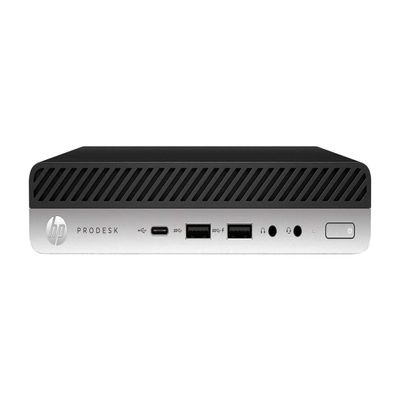 HP ProDesk 600 G4-Mini, Core i7-8700T 2.4GHz, 16GB RAM, 256GB M.2-NVMe, Windows 11 Pro 64Bit, (Renewed)