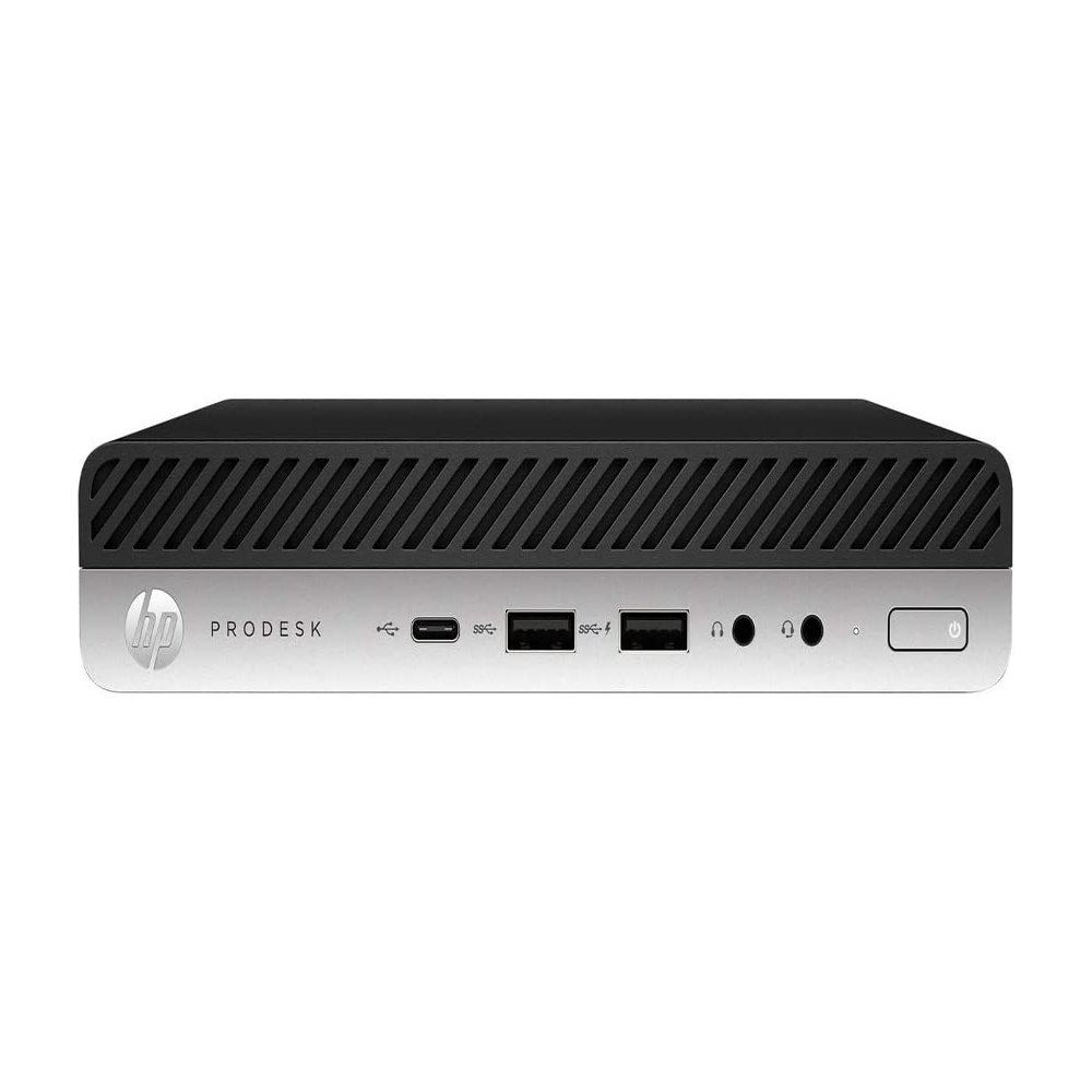 HP ProDesk 600 G4-Mini, Core i7-8700T 2.4GHz, 16GB RAM, 256GB M.2-NVMe, Windows 11 Pro 64Bit, (Renewed)
