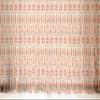Lunarable London Tulle Curtains with Rod Pocket, Classic British ENGL& Big Ben Bus Capital City Name & Heart Shape Flags Print, Sheer Drape for Wedding Party 2 Panels, 108" x 108", Scarlet & Cream view 1