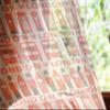 Lunarable London Tulle Curtains with Rod Pocket, Classic British ENGL& Big Ben Bus Capital City Name & Heart Shape Flags Print, Sheer Drape for Wedding Party 2 Panels, 108" x 108", Scarlet & Cream view 4