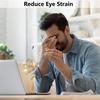 Anit Blue Light Filter Screen Protector for 13.3 Inch Laptop, 0% Strain on Eyes, Prevents Eyes from UV Rays and Anti Blue Light (16:9 Aspect Ratio) || Anti Scratch 2H Hardness by Shining Wings view 2
