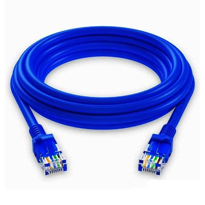 5 CORE Ethernet Cable High Speed Cat6 Network Cord RJ45 Fastest LAN Extension Cable para Internet (6 Feet)