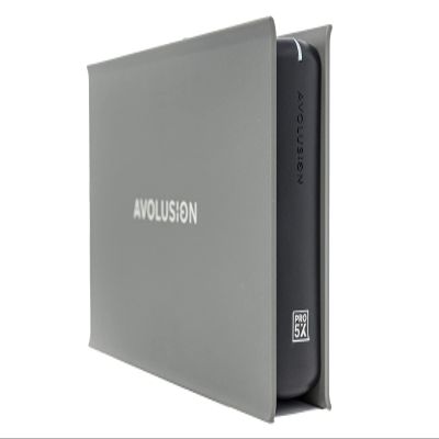 Avolusion PRO-5X 8TB USB 3.0 External Hard Drive for PC, Mac, PS & Xbox (Grey) (Renewed)