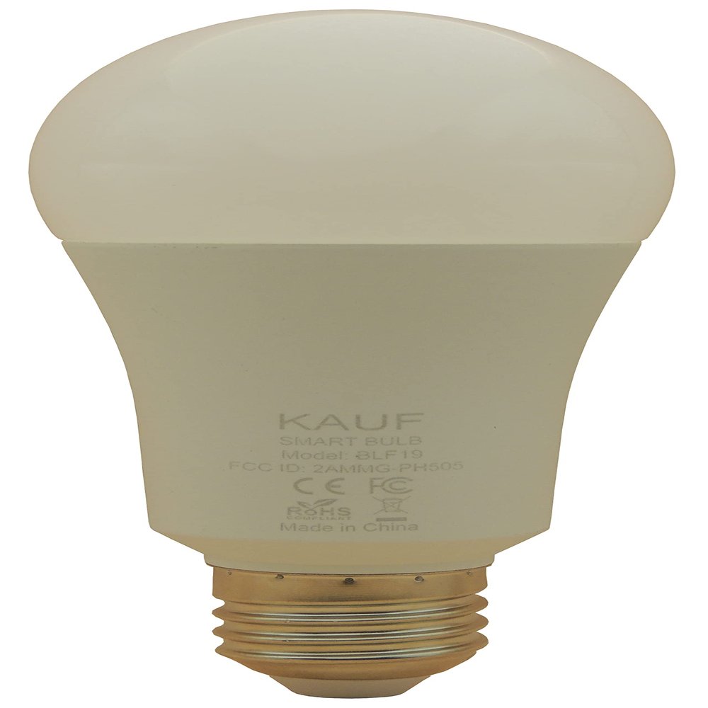 KAUF A19 RGBWW Smart Bulb with ESPHome, Compatible with Tasmota, Made for Home Assistant