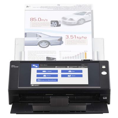 Fujitsu N7100E Network Scanner with Large Touch Screen (Renewed)