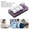 Cuifati 6 Keys Mini Keypad, One Hand Mechinical Gaming Keyboard, with 6 Fully Programmable Keys, for, for Vista, for, for Macos view 3