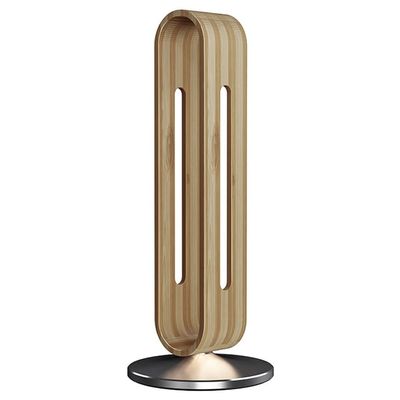 Bamboo Headphone Stand Heavy Metal Base Headphone Desk Gaming Headset Stand for All Headphone Sizes (Color : Natural, Size : 23.5 * 9.4 * 4.5cm)