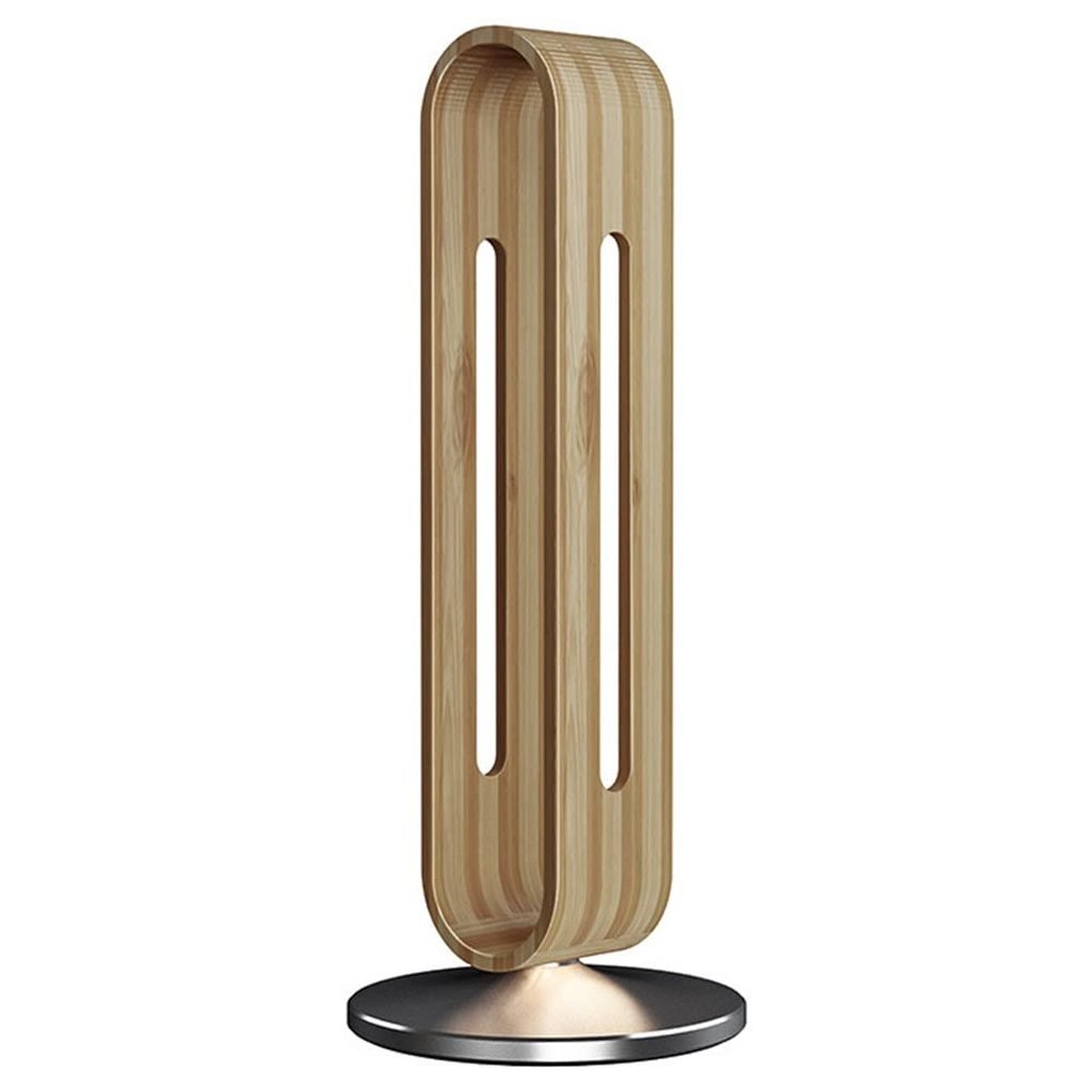 Bamboo Headphone Stand Heavy Metal Base Headphone Desk Gaming Headset Stand for All Headphone Sizes (Color : Natural, Size : 23.5 * 9.4 * 4.5cm)