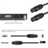 Replacement 6FT Digital Fiber Optical Audio Toslink Cable for Sony Soundbar HT-CT290 HT-CT291 HTCT290 HTCT291 SA-CT290 SA-CT291 view 4