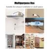 Inline Extractor Fan 2 50mm with 40mm PVC Duct Interface 62 CFM Room Fume Blower 6W 12V Variable Vent Fan for Grow Tents Hydroponics Attic Kitchen view 3