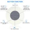 Annlend Waterproof Bluetooth Shower Speaker Portable Wireless Water-Resistant Speaker Suction Cup,Built-in Mic Gifts for Kids Speakerphone for iPhone Phone Tablet Bathroom Kitchen - White view 4