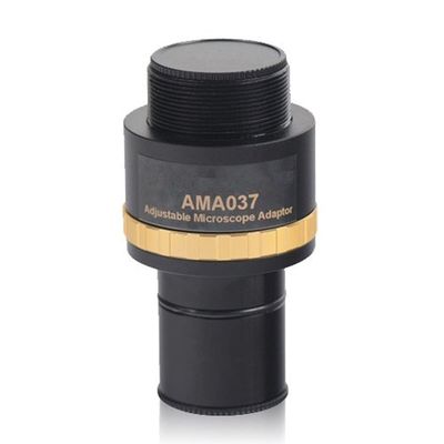 Microscope Accessories Kit Adjustable 23.2mm Eyepiece to C-Mount Microscope Eyepiece Adapter Microscope Slides (Color : AMA037)