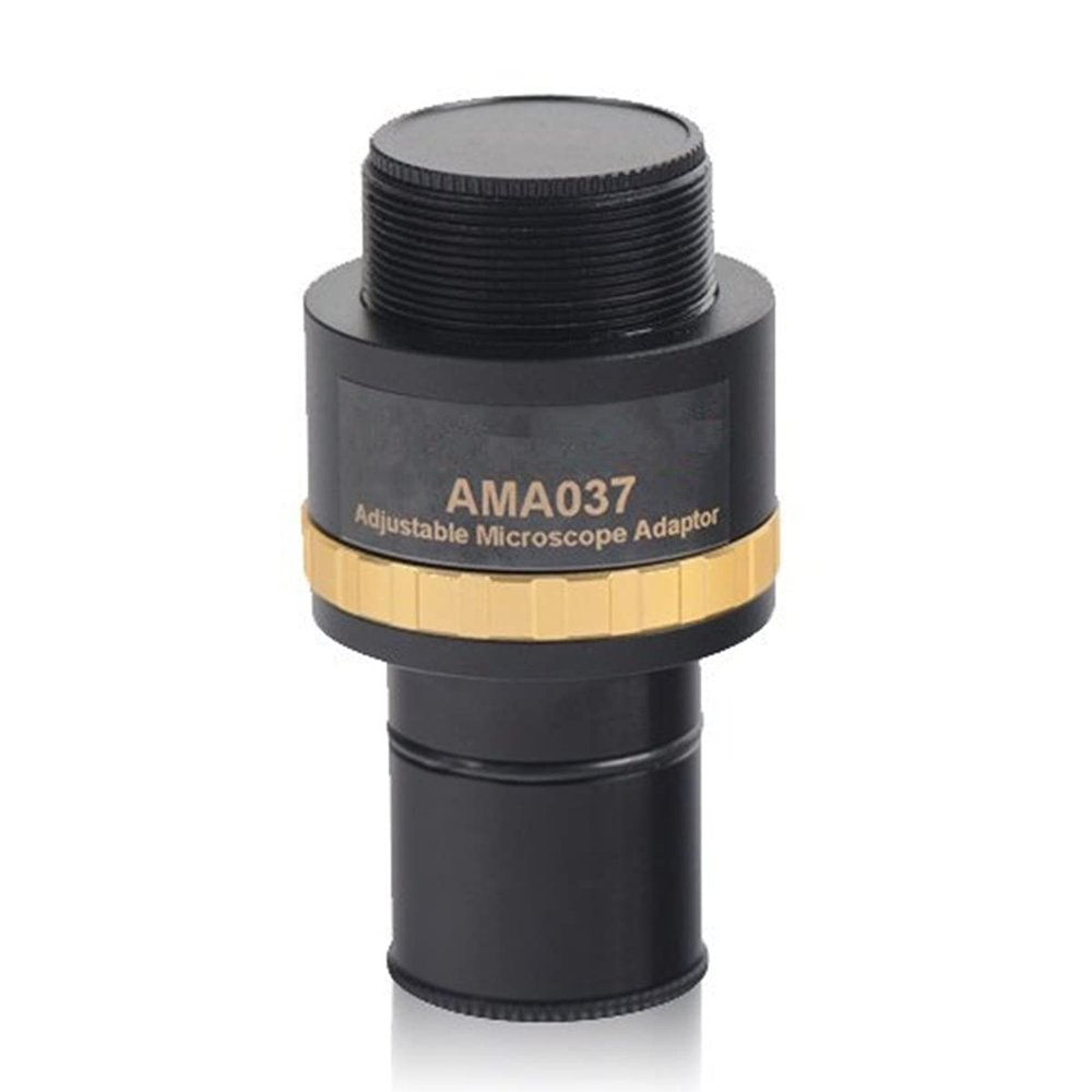 Microscope Accessories Kit Adjustable 23.2mm Eyepiece to C-Mount Microscope Eyepiece Adapter Microscope Slides (Color : AMA037)